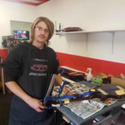 Liam Rowlands(The Lorax), Luthiery and electronic apprentice Liam Rowlands(The Lorax), Luthiery and electronic apprentice